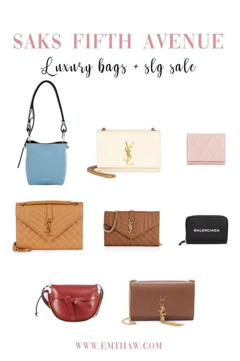 saks fifth avenue ysl bags sale|Saks Fifth Avenue shopping bag.